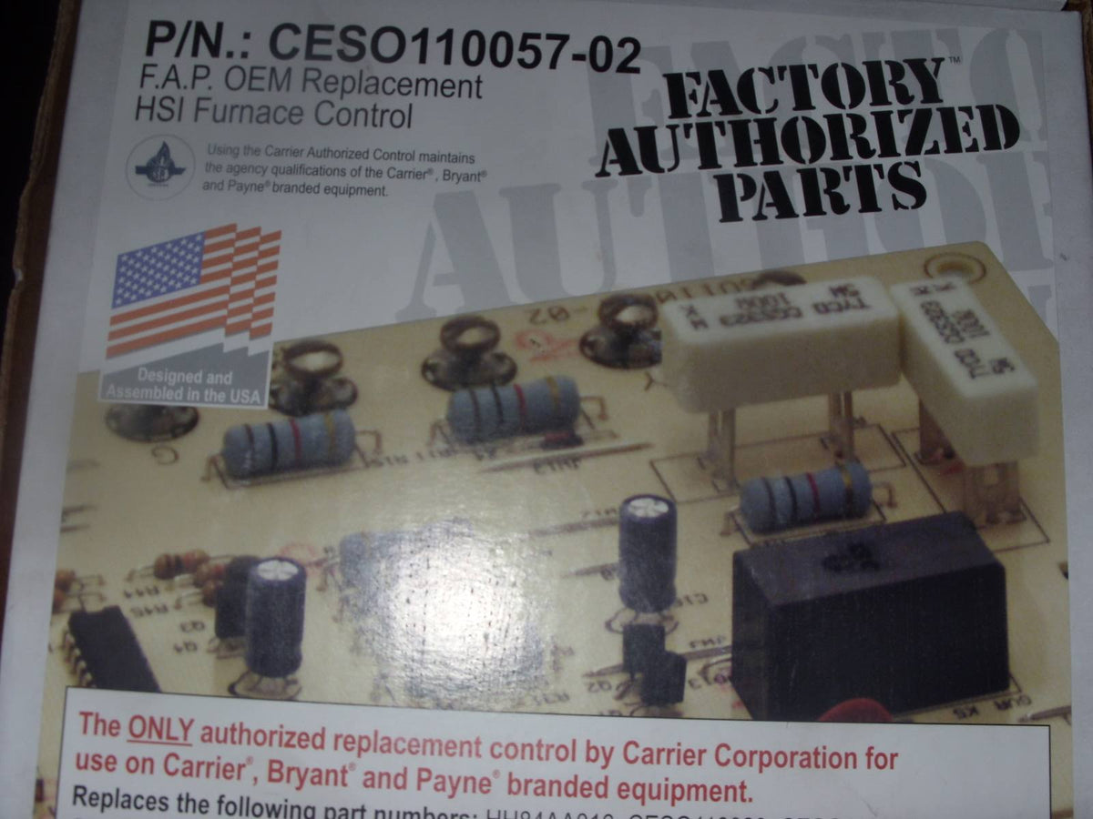 OEM Replacement HSI Furnace Control L751606