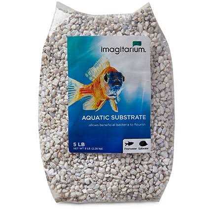 White Aquarium Gravel Substrate E4067