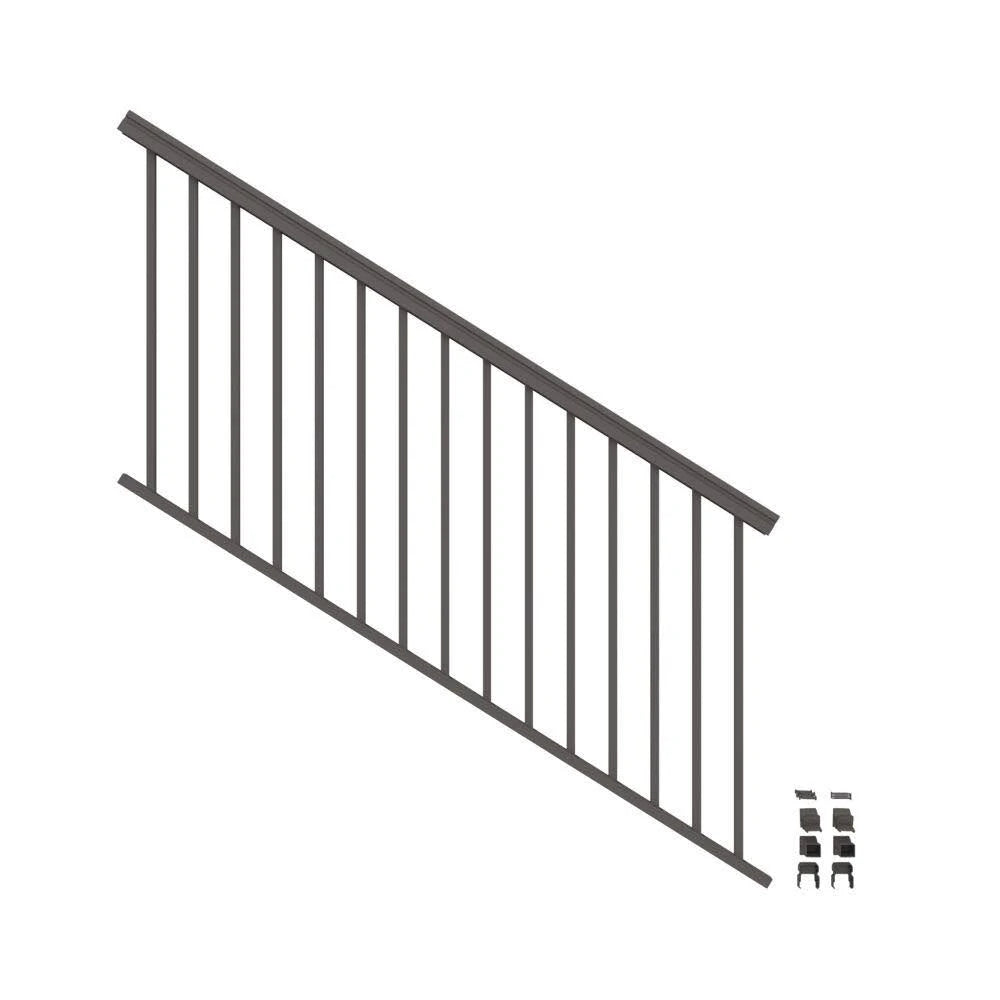 Matte Bronze Aluminum Rail Stair Kit L36400