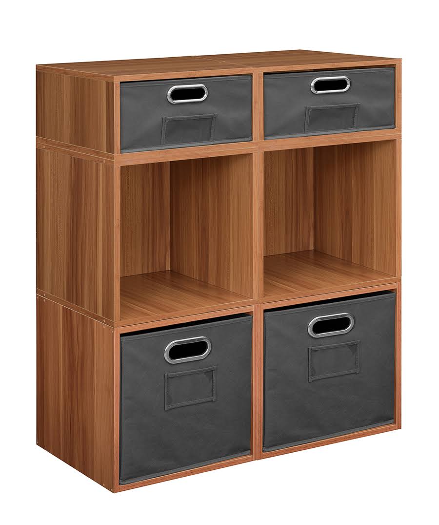 1 Half Cube/1 Full Cube Storage Set with Foldable Storage Bins S128710