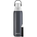 20 oz Stainless Steel Filtered Insulated Water Bottle with Straw H227878