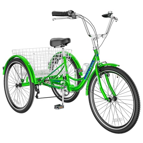 Adult 3 Wheel Bike 7 Speed with Shopping Basket K605614