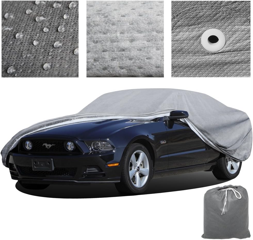 Water Resistant 5 Layers Car Cover R400