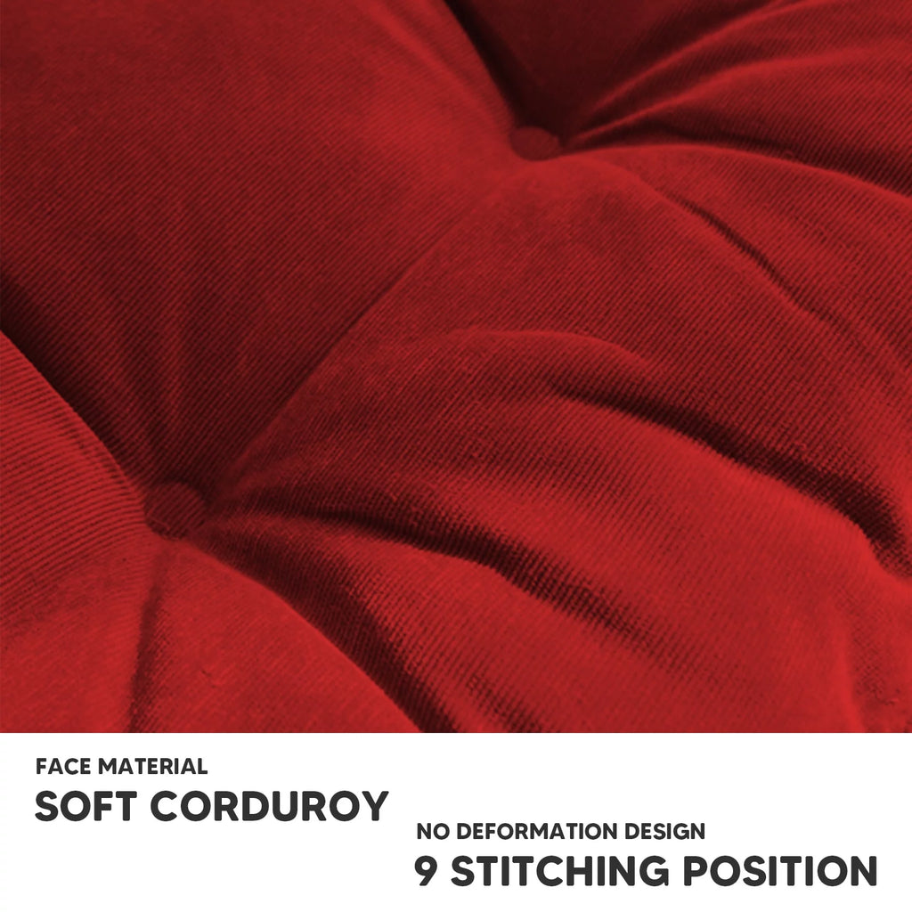 22"x22" Square Tufted Floor Pillow W7741