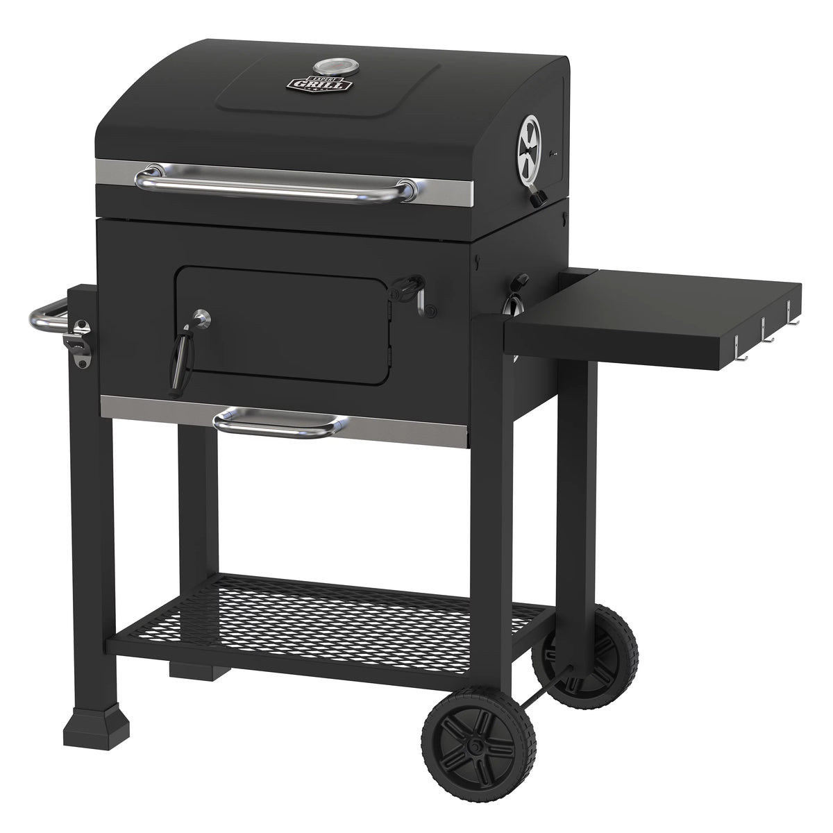 Heavy Duty 24-inch Charcoal Grill, Black M19864