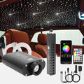 16W 450pcs 9.8ft RGBW LED Fiber Optic Headliner Light Kit with Adapter and Cigarette Lighter I5193