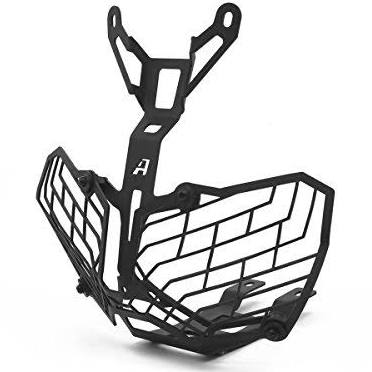 Black Stainless Steel Mesh Headlight Guard U339627