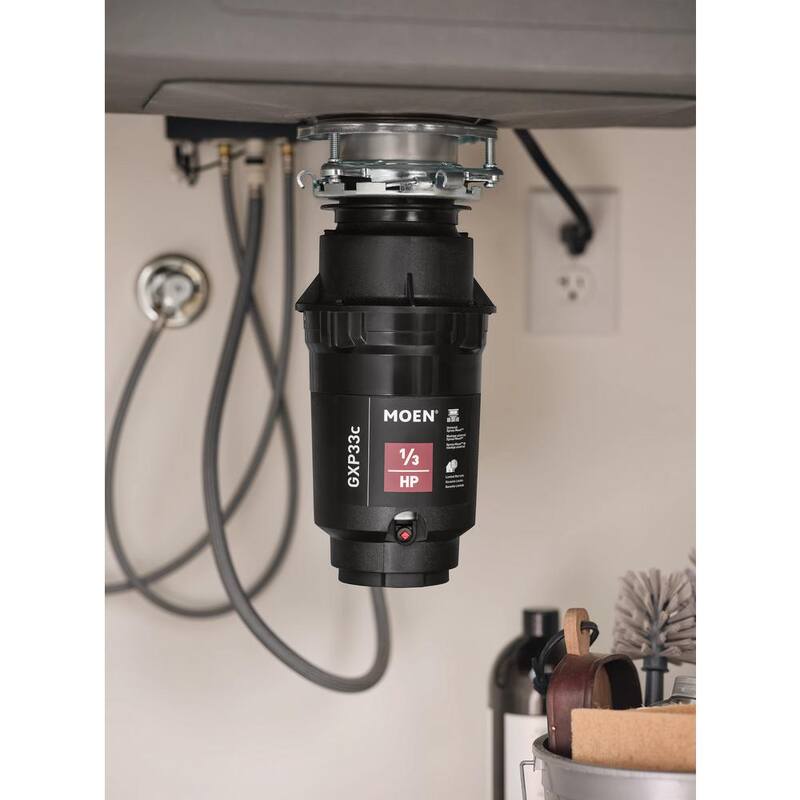 1/3 HP Continuous Feed Garbage Disposal with Power Cord (2-Pack) B8486
