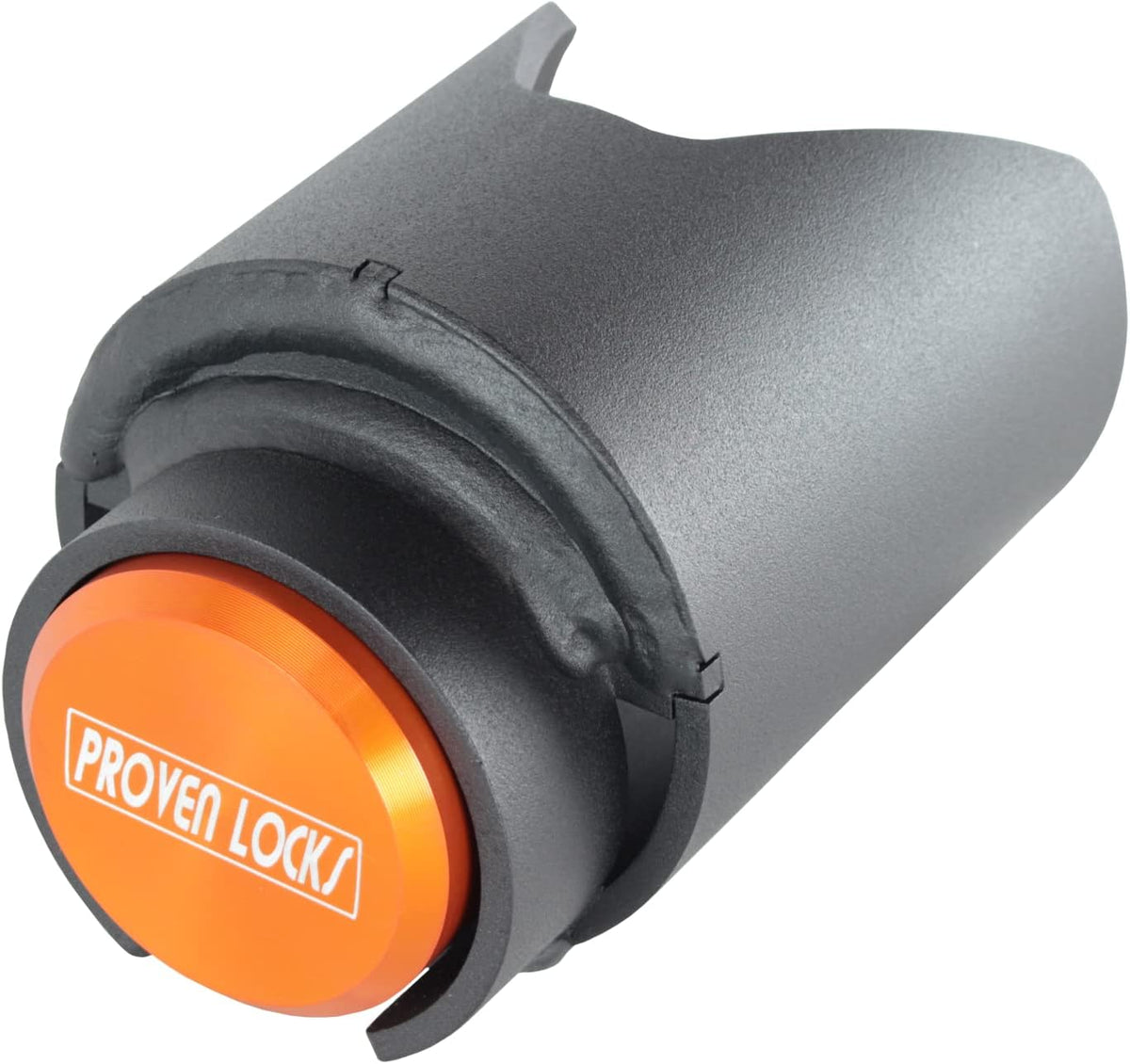 Trailer Lock, Fits 2-Inch Trailer Couplers, Orange G375415