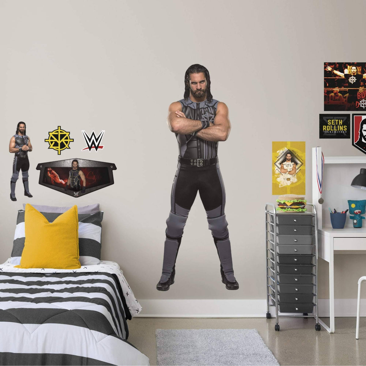 Giant Officially Licensed WWE Removable Wall Decal P262
