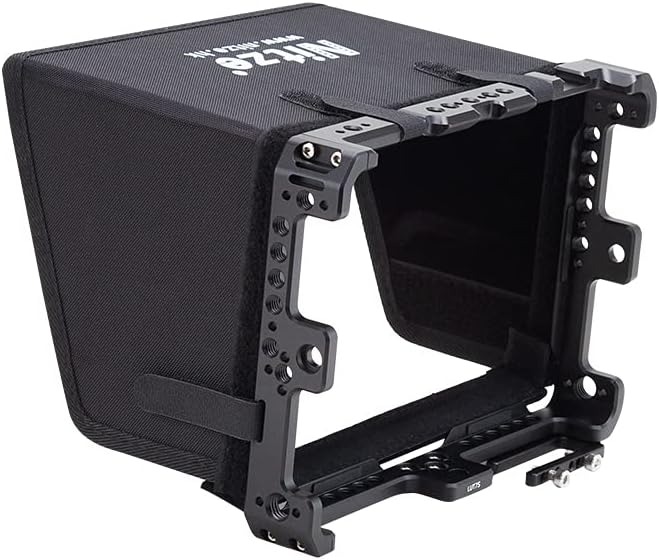 Cage with Sunhood Built-in NATO Rails for Monitor C105342