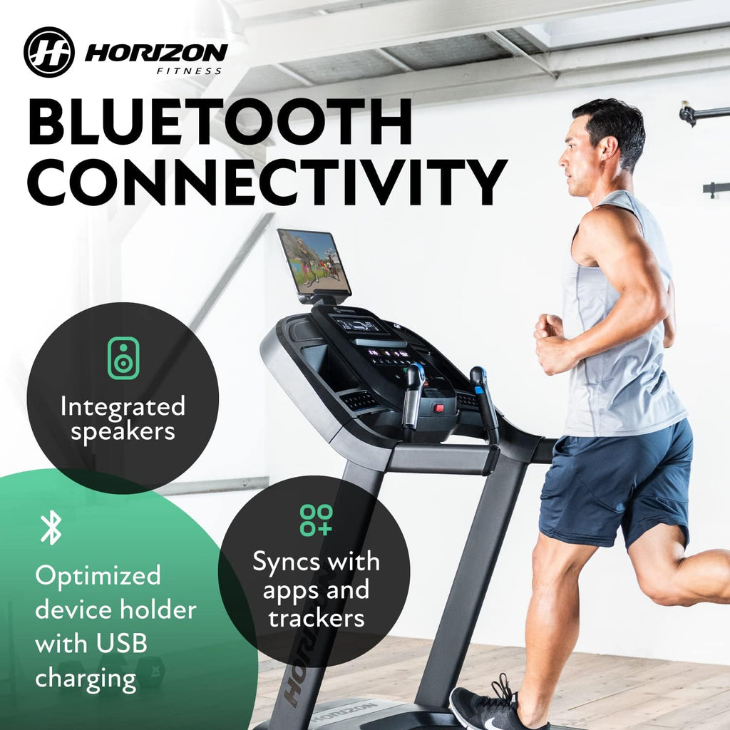 Heavy Duty Folding Treadmill with Bluetooth and Incline S1924