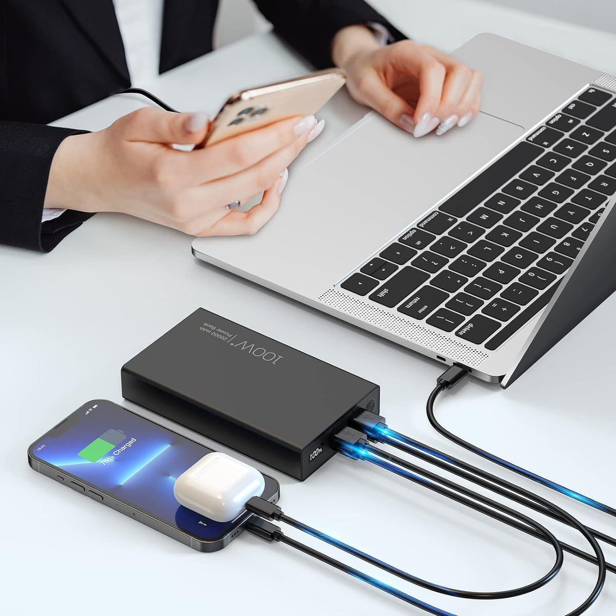 100W 20000mAh USB C Portable Laptop Charger U57753
