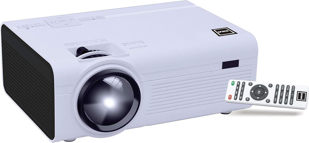 White 1080p Compatible Home Theater Projector Z9043