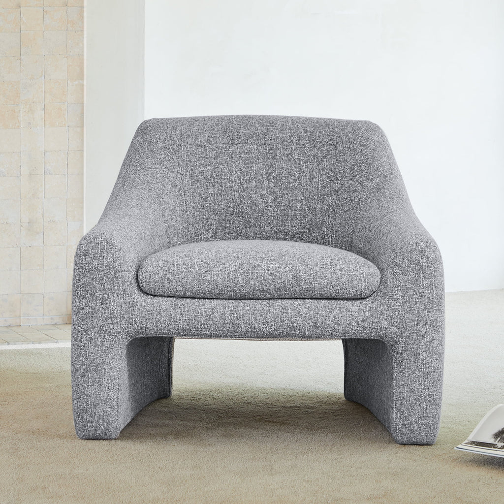Gray Upholstered Accent Chair X539946