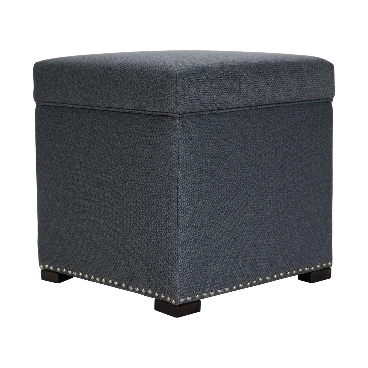 Square Upholstered Storage Ottoman F25969