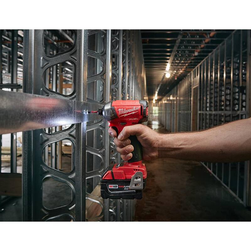 18V Lithium-Ion Brushless Cordless 1/4 in. Hex Impact Driver T46857