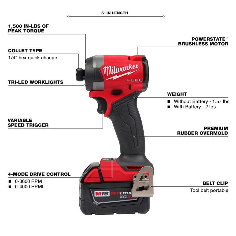18-Volt Brushless Cordless Hammer Drill & Impact Driver Combo Kit with 50-Piece Bit Set T135