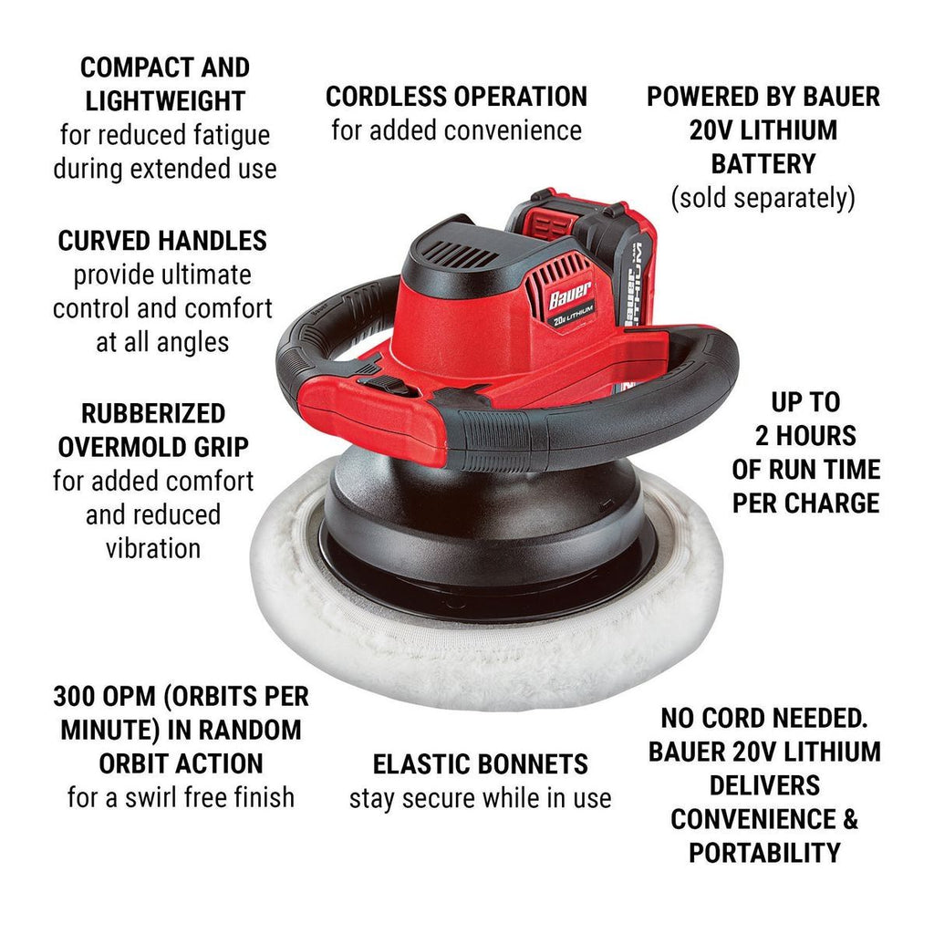 Cordless 10 In. Buffer S18583