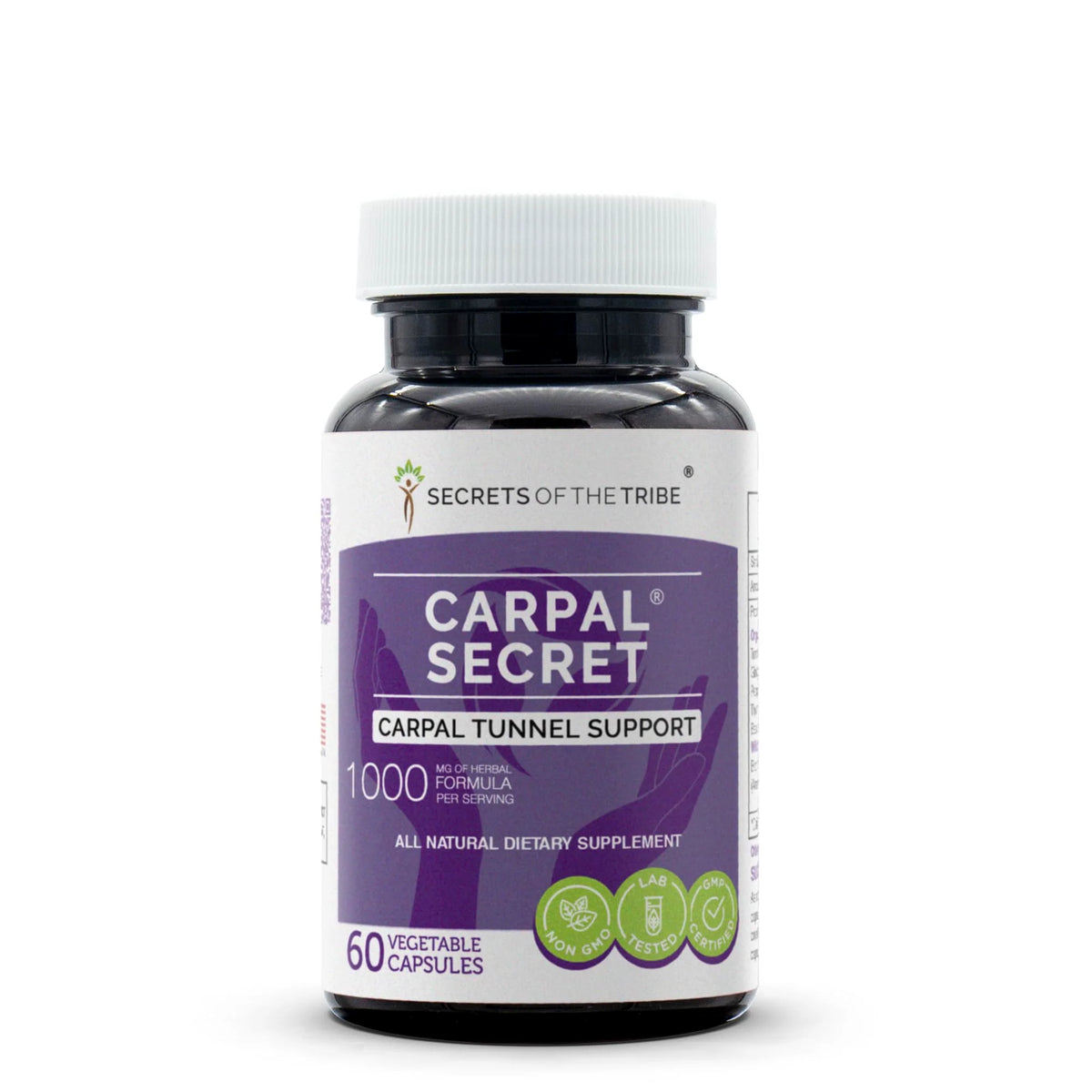 60 Capsules Herbal Supplement Blend J38905