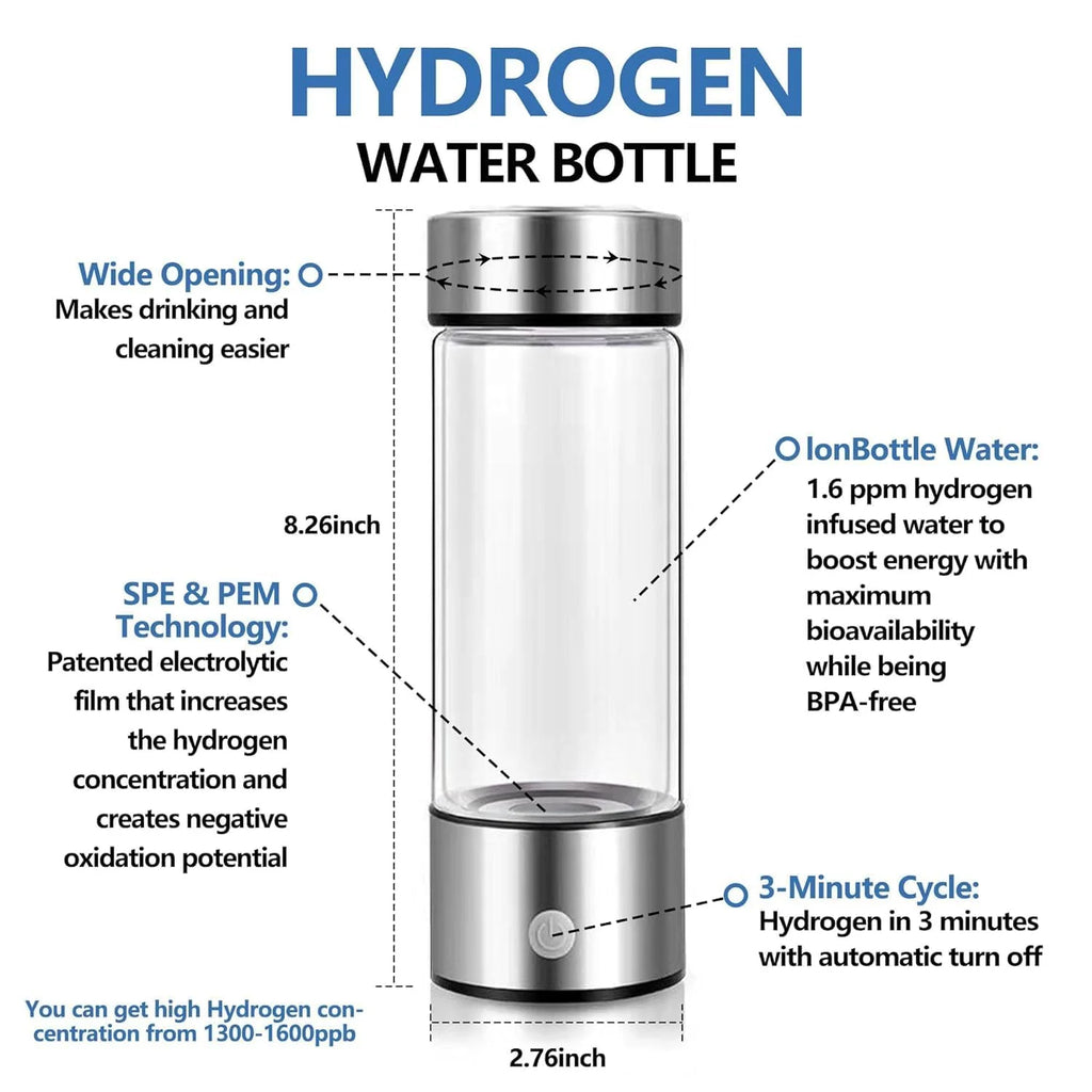 Rechargeable Portable Hydrogen Water Bottle E9919