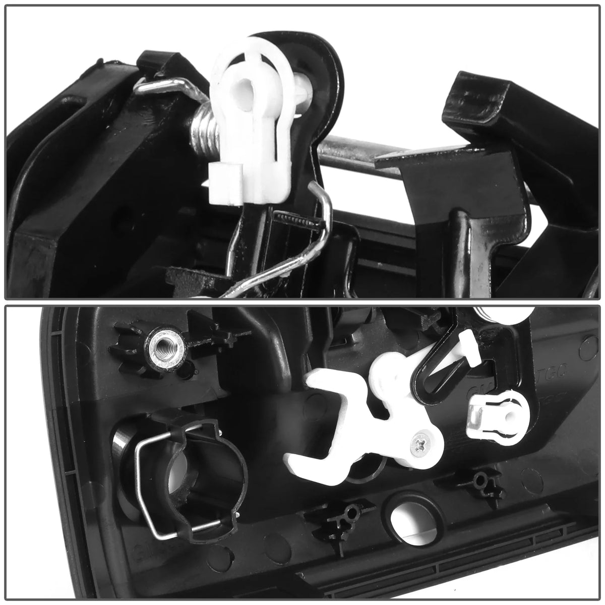 Black Primered Tailgate Handle with Keyhole Z545103