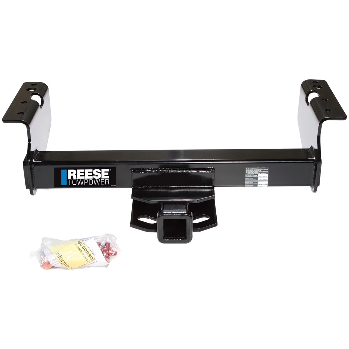 Class 5 Trailer Hitch, 2 Inch Square Receiver, Black C8373