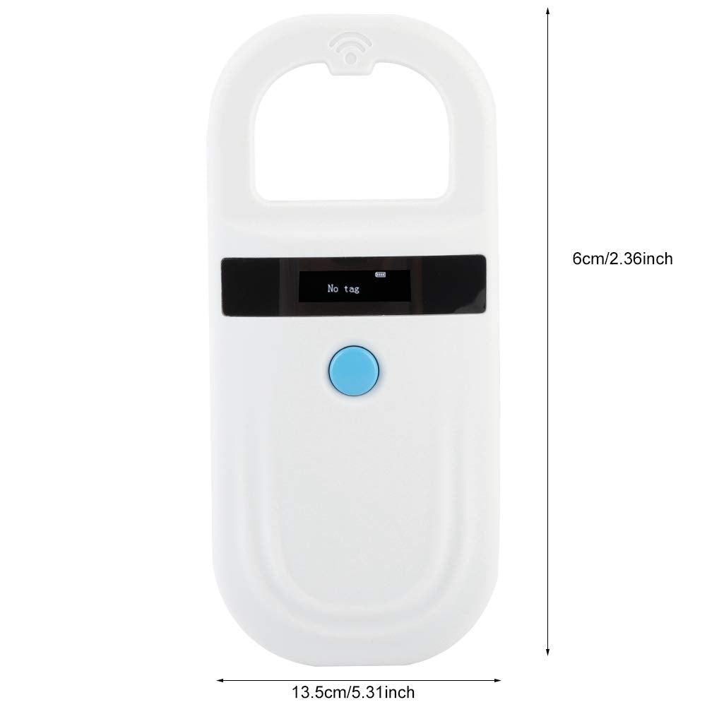RFID 134.2Khz Pet ID Microchip Scanner with OLED Display I76529
