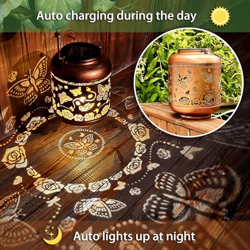 Waterproof Hanging Solar Lanterns Y780526