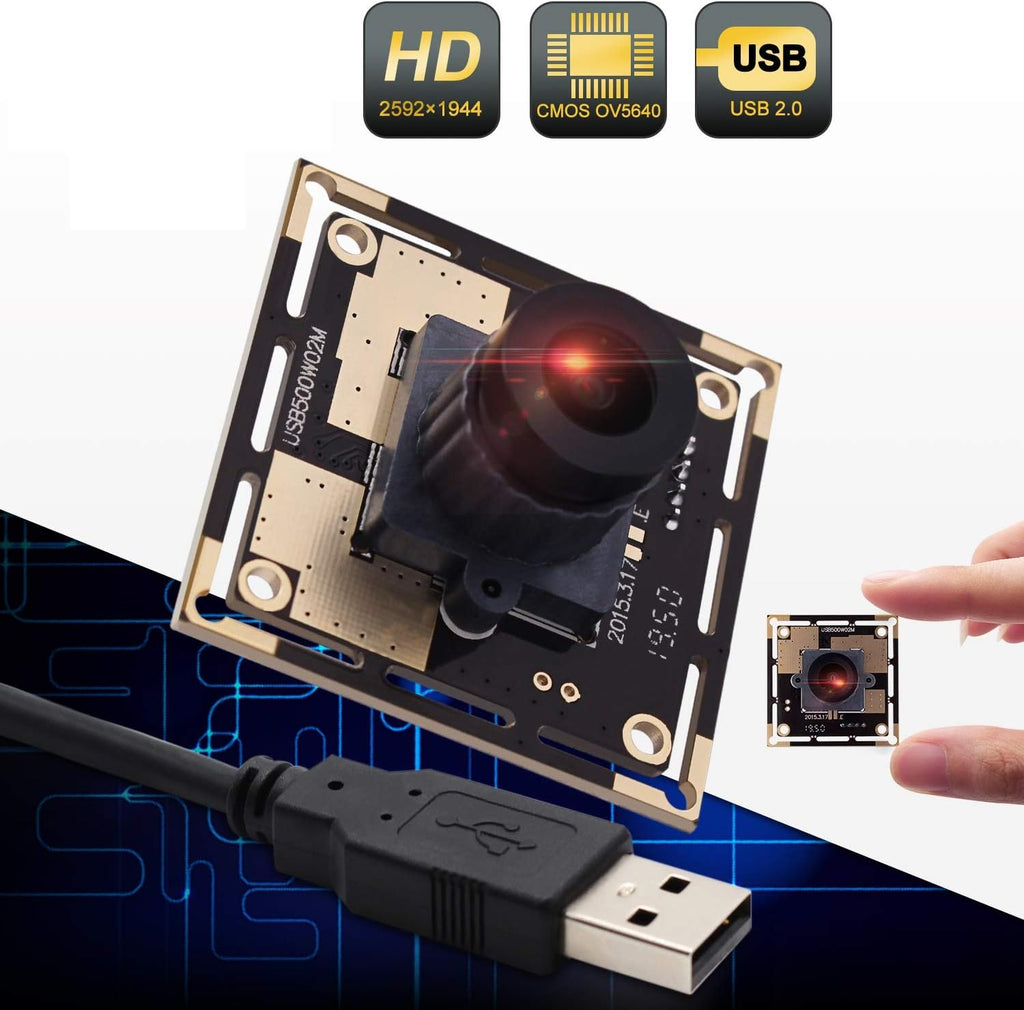 5 Megapixel USB Camera Module with 100 Degree Lens L783