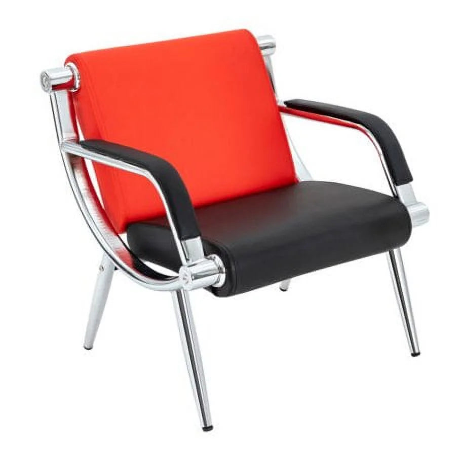 2PCS PU Leather Guest Chair R472