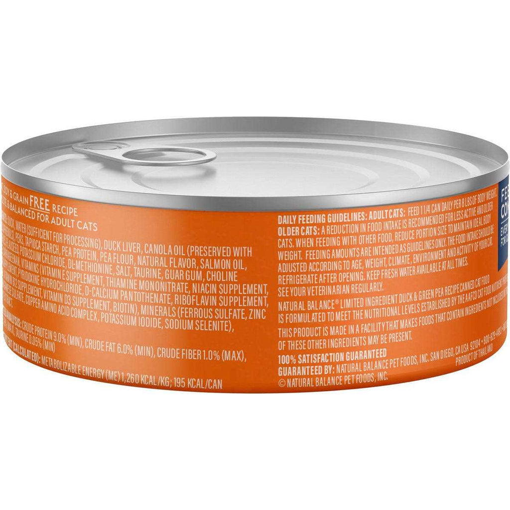 Limited Ingredient Duck & Green Pea Cat Food O78094