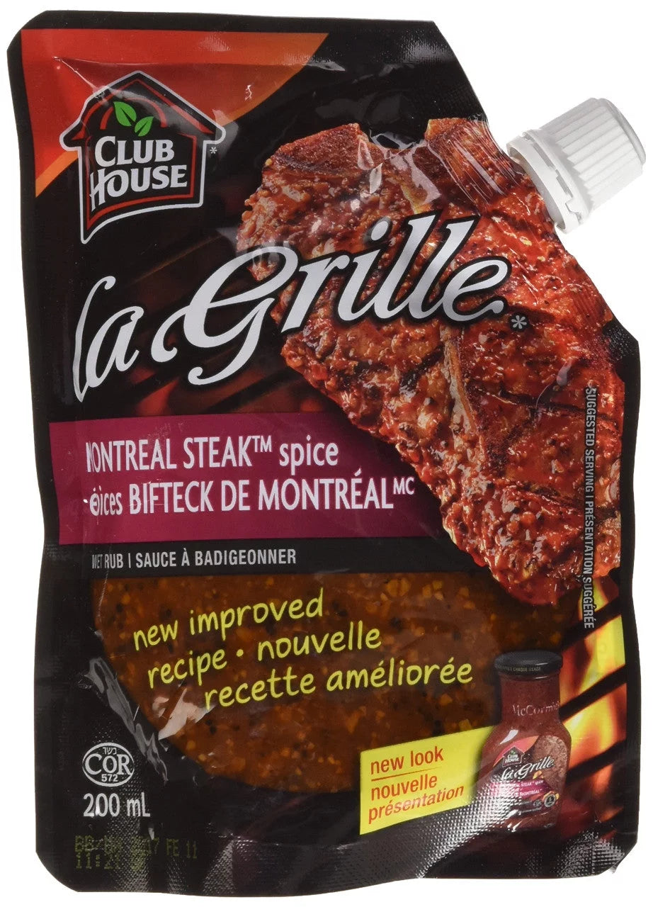 Montreal Steak Spice Wet Rub 200ml/6.8oz T103