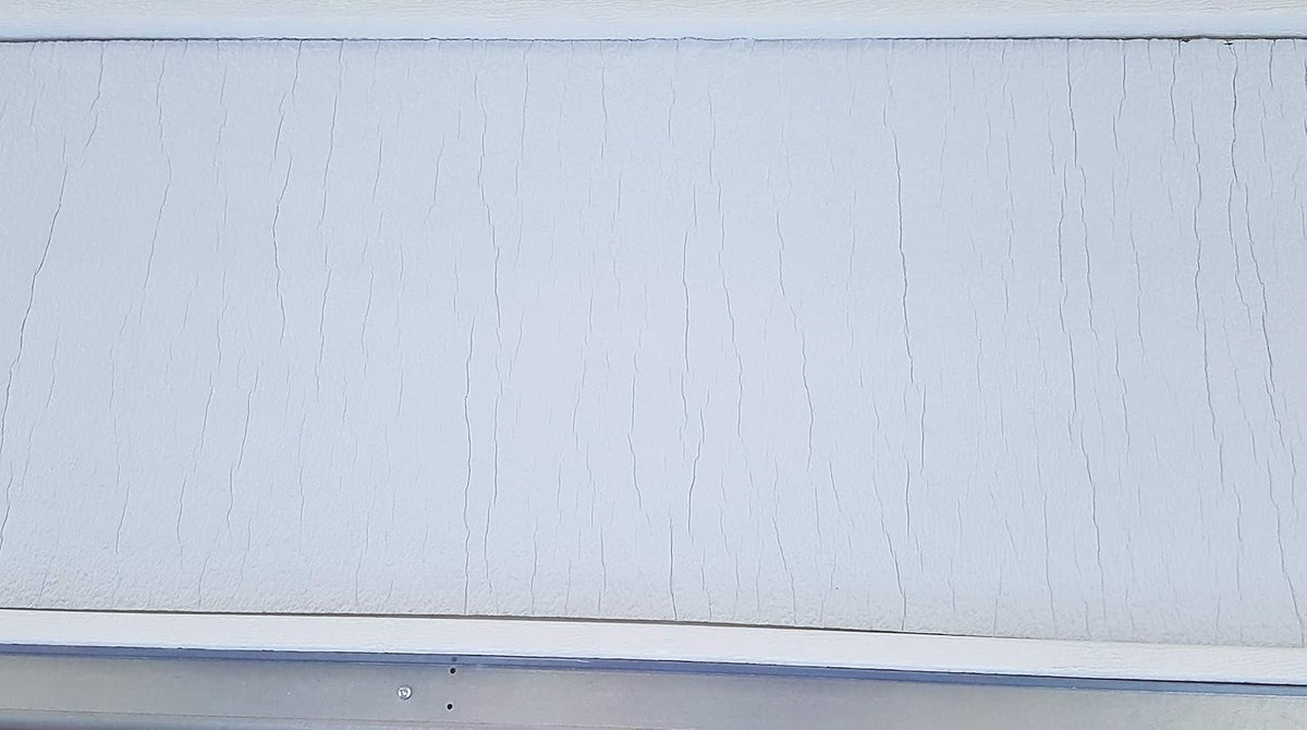 White Reflective Foam Core Garage Door Insulation Kit 18 Ft x 8 Ft R Value 8.0 I162399