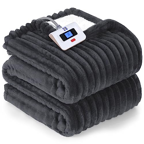 Full Size Beige Electric Blanket H3017