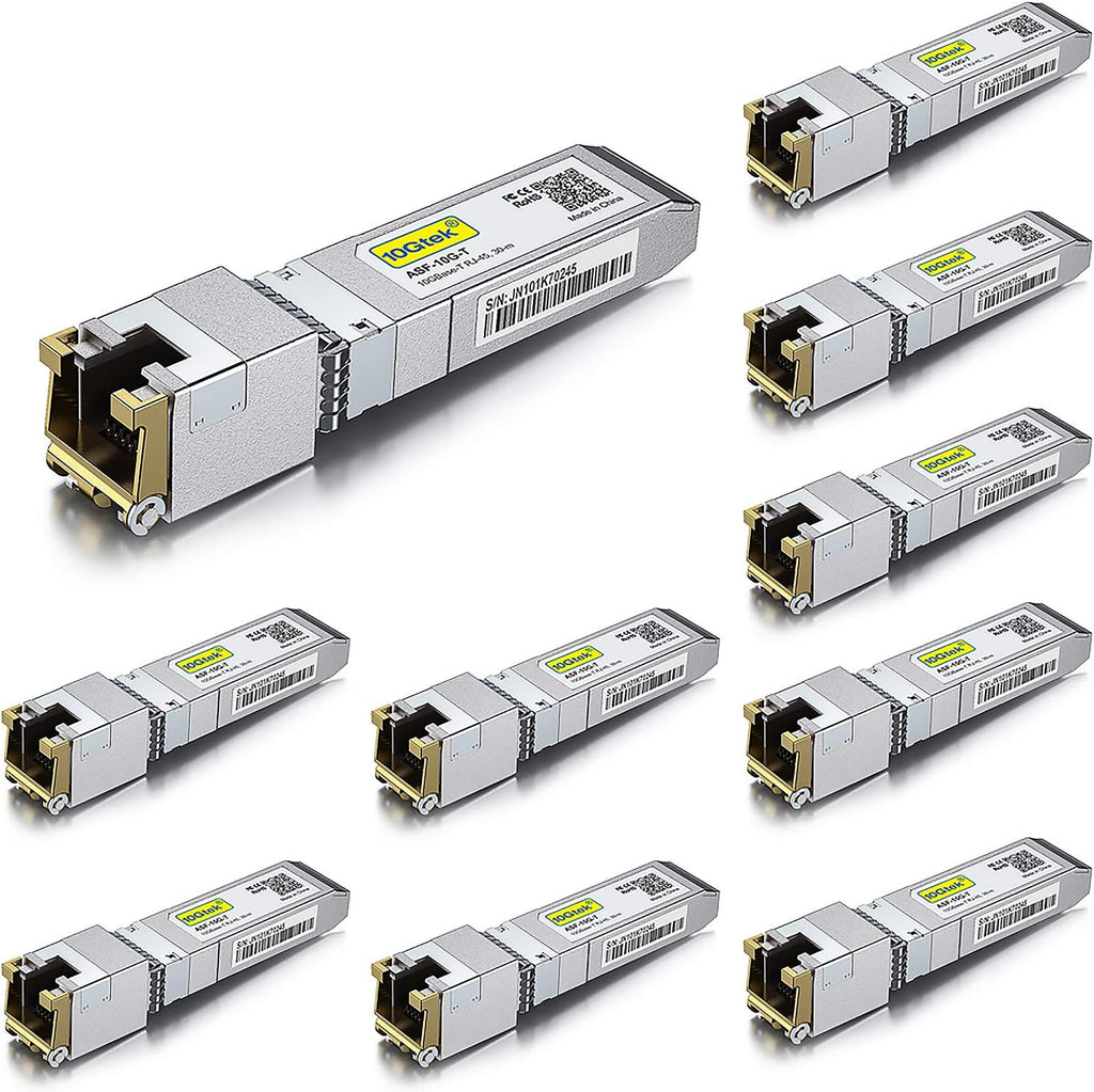 10GBase-T SFP+ Transceiver, RJ-45 SFP+ CAT.6a, up to 30 meters C2315
