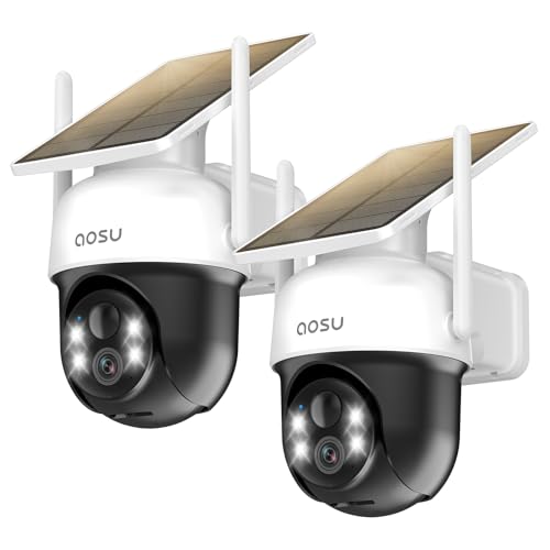 Solar Camera Security Outdoor Wireless 2K Color Night Vision D913