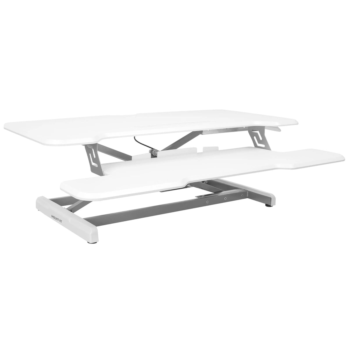 Extra Wide Sit Stand Desk Converter L493678
