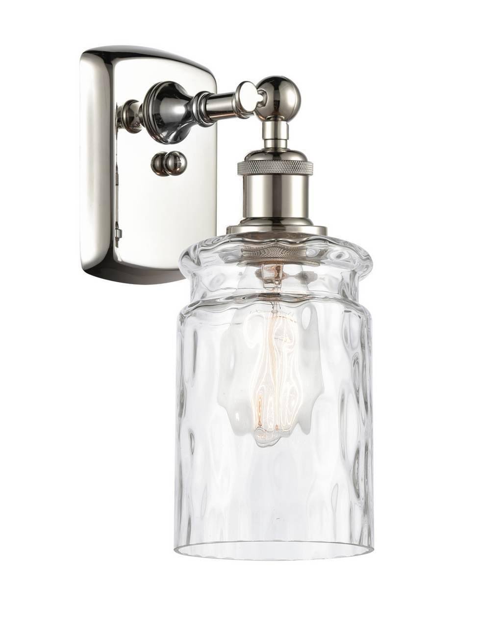 Polished Nickel 1 Light Sconce U571