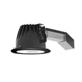 4 inch Round 12W Dimmable 3000K White Cone Black Ring I528214