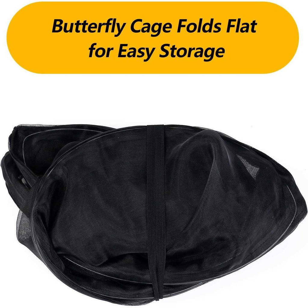 Collapsible Mesh Insect Cage with Zipper L946
