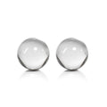 4.5-Inch Diameter Crystal Glass Balls, Set of 2 R4035