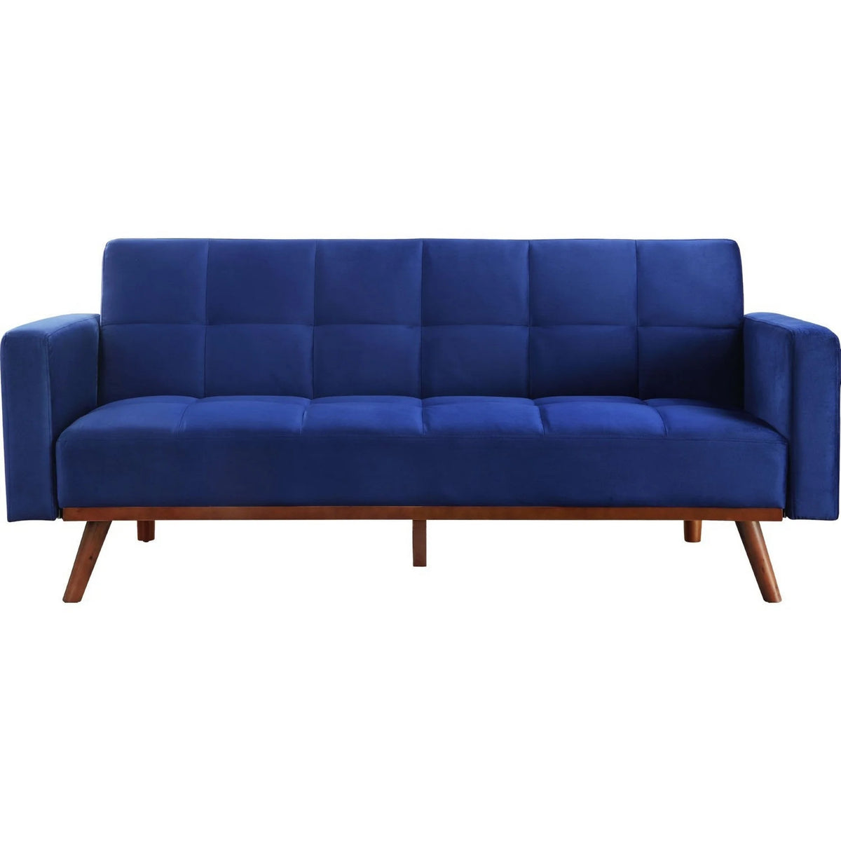 Blue Adjustable Fabric Sofa D277