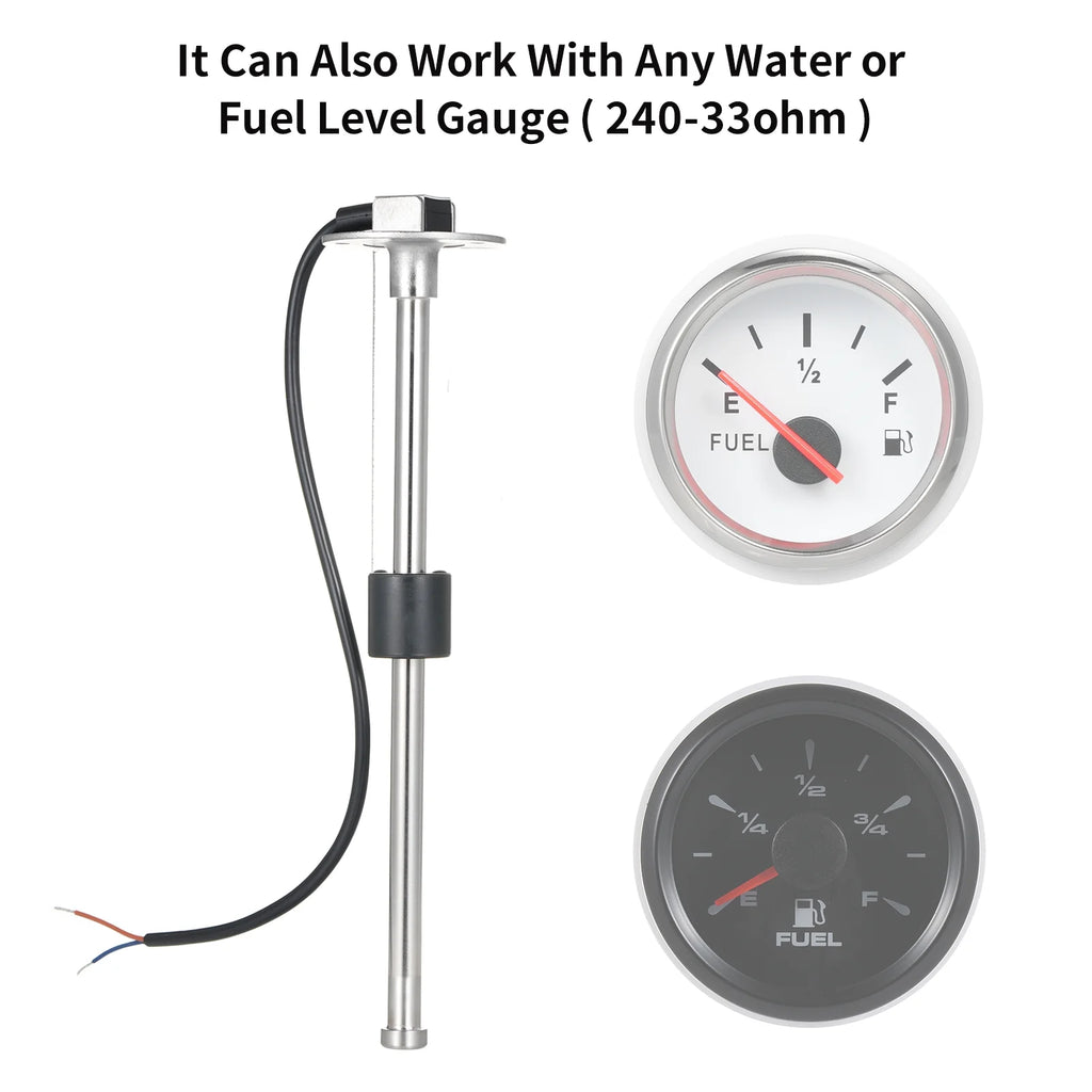Fuel Stainless Steel Water Level Sensor 240-33ohm A30327