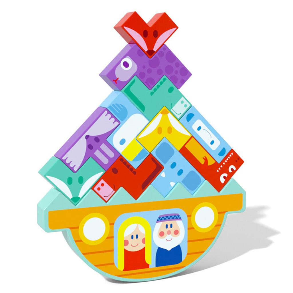 Wooden Building Block Set Educational Toy F934832