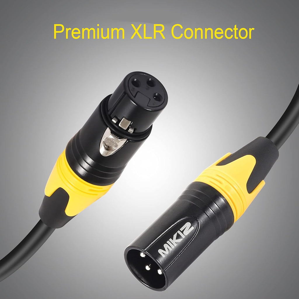 XLR Cables 25 ft 10 Color Coded Packs N394