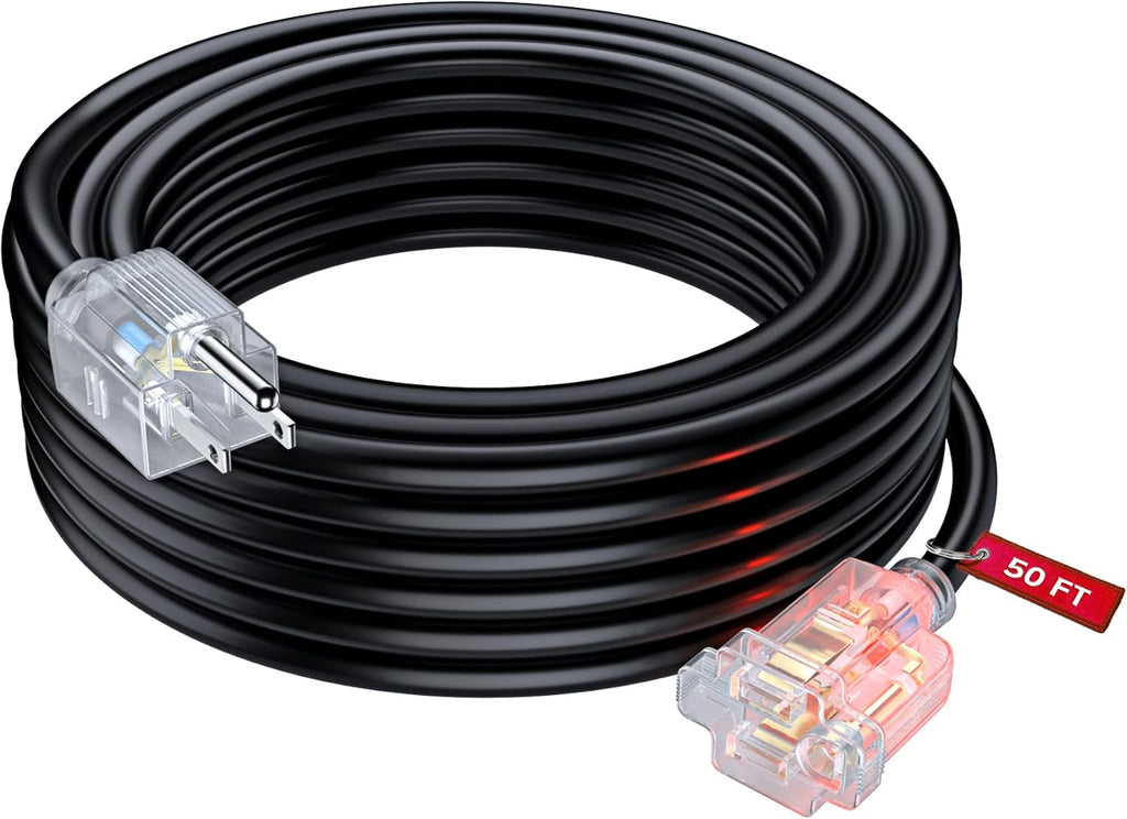 Orange 100 Feet 14 Gauge Heavy Duty Outdoor Extension Cord S1328