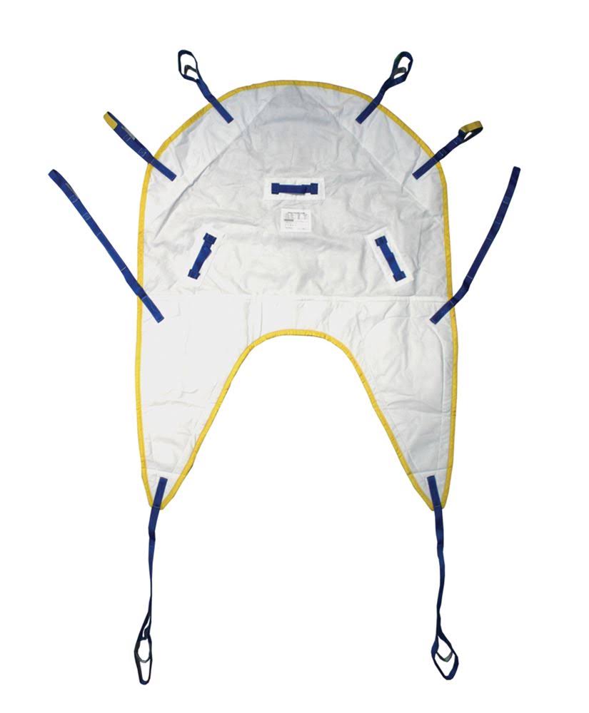 Single Patient Lifter Split Leg Sling Without Head Support, Medium, Case10 P85662
