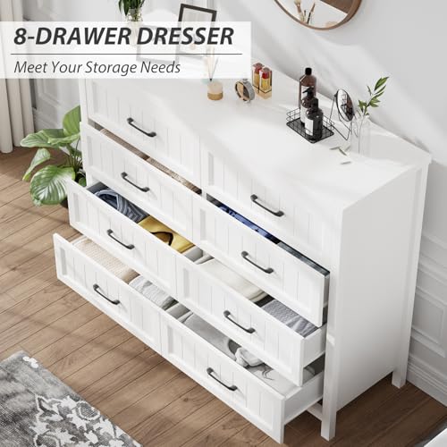 8 Drawer Wooden Dresser N811662