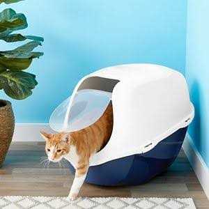 Hooded Cat Litter Box S699213